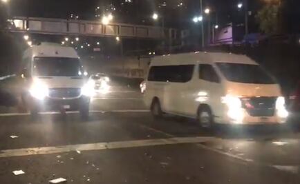 Federales mantienen operativo tras liberar la México-Pachuca