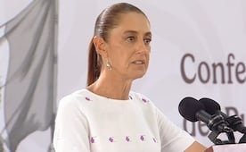 Sheinbaum reacciona a apariciones de expresidentes AMLO, Fox y Calderón; "son dos proyectos de nación", expresa