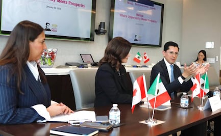 Roberto Velasco encabeza encuentro con Cámara de Comercio Canadiense; resalta avances del Plan de Acción México-Canadá