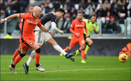 Cristiano Ronaldo brilla en triunfo de la Juventus ante Udinese