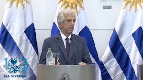 Venezuela, entre “la paz o la guerra”, advierte presidente de Uruguay