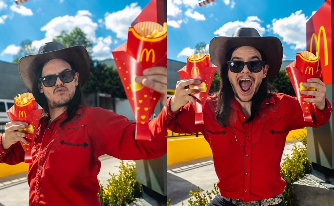 McDonalds y flores el patrón