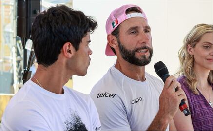 Rodrigo Pacheco mantiene la raqueta en alto; su sueño sigue intacto, pese a caer en el Abierto de los Cabos