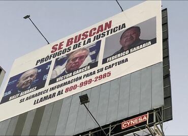 Piden información del prófugo 'Billy' Álvarez en un espectacular