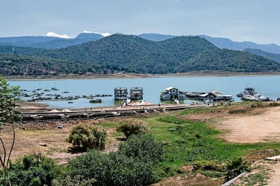 Presa en Valle de Bravo recupera un punto de almacenamiento