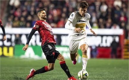 Pumas igualó con Tijuana en su visita a la frontera