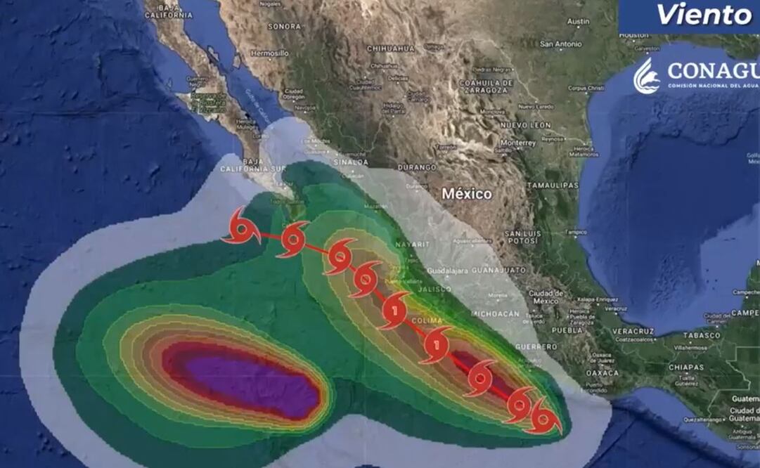 SMN prevé formación de huracán "Beatriz" para mañana