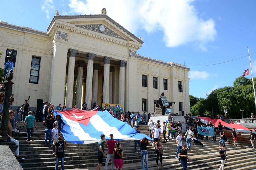 Estudiantes de la Universidad de La Habana, Cuba. Foto: archivo/EL UNIVERSAL