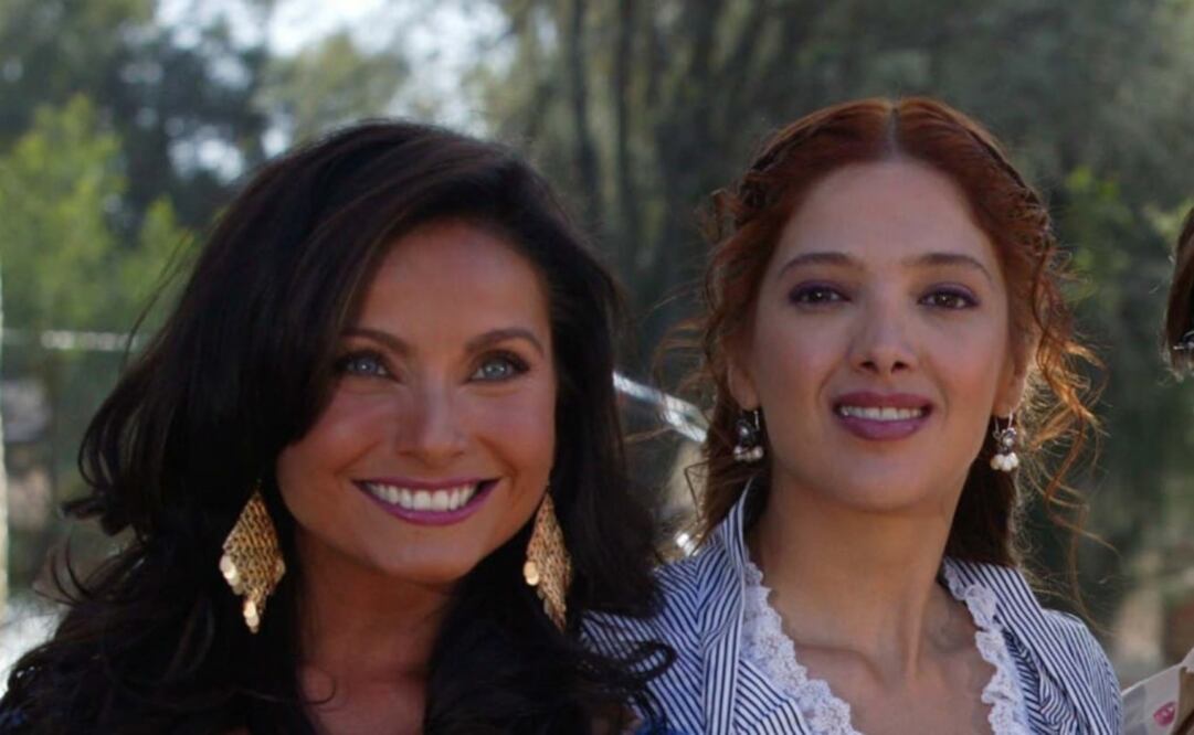 Las actrices trabajaron en la telenovela "Fuego en la sangre"  FOTO: ARCHIVO