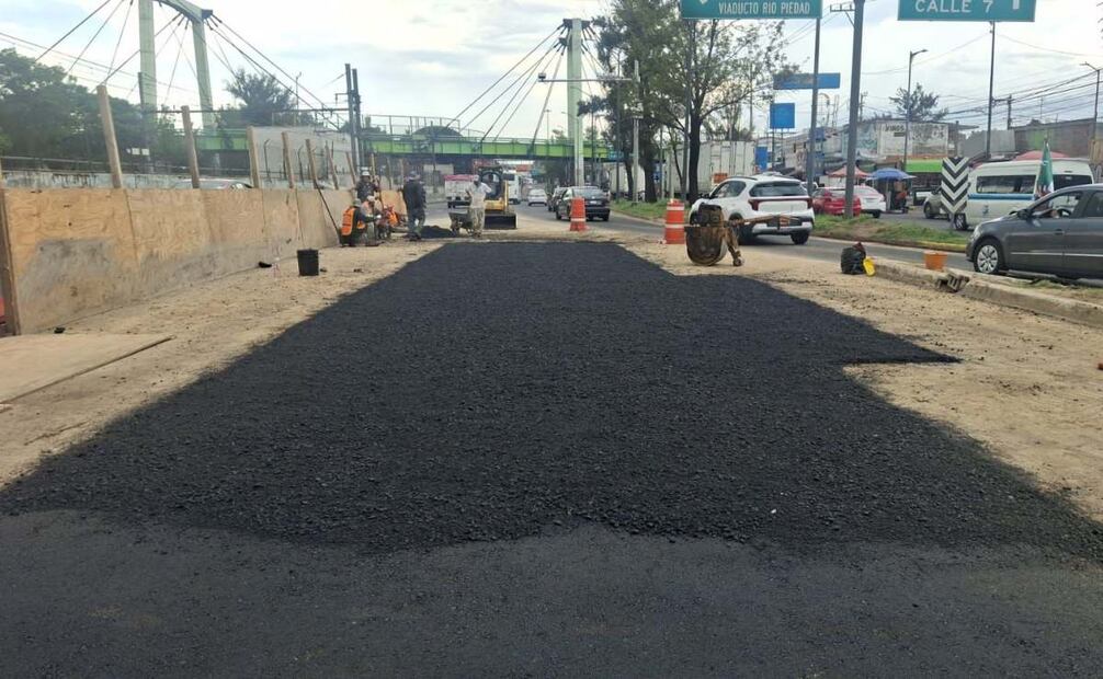 La vialidad quedó completamente liberada alrededor de las 17:00 horas de este sábado.
Foto: Especial.
