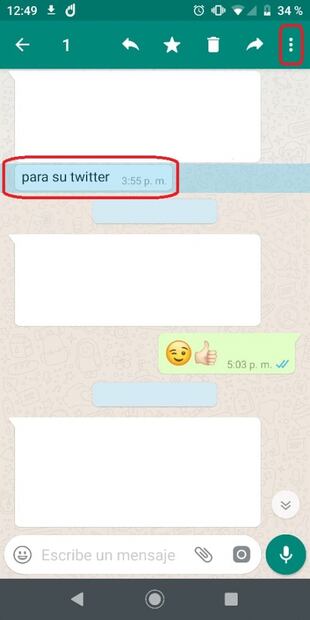 Cómo responder mensajes de un grupo de WhatsApp en privado