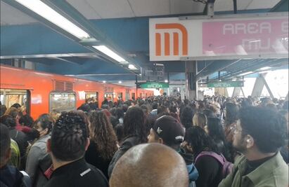 Metro CDMX reporta atrasos en estas 2 líneas por lluvia