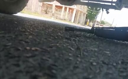 "Nos están tirando", video muestra emboscada a elementos de Guardia Nacional en Nuevo León
