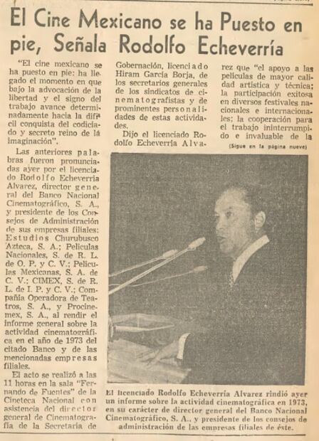 Cuando el actor y político Rodolfo Landa fundó la Cineteca Nacional en 1974