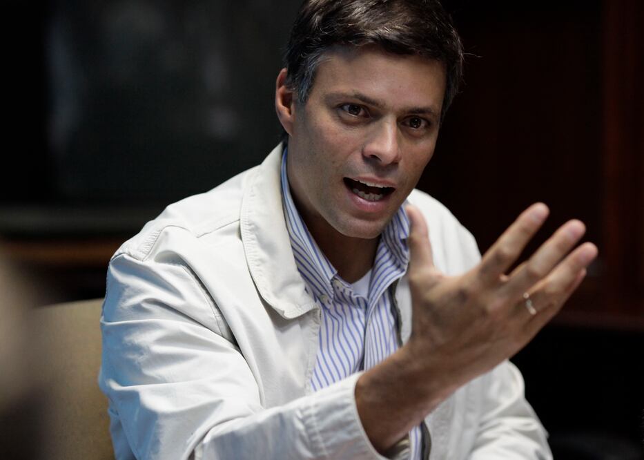 El líder opositor preso, Leopoldo López (Foto: AP/Archivo)