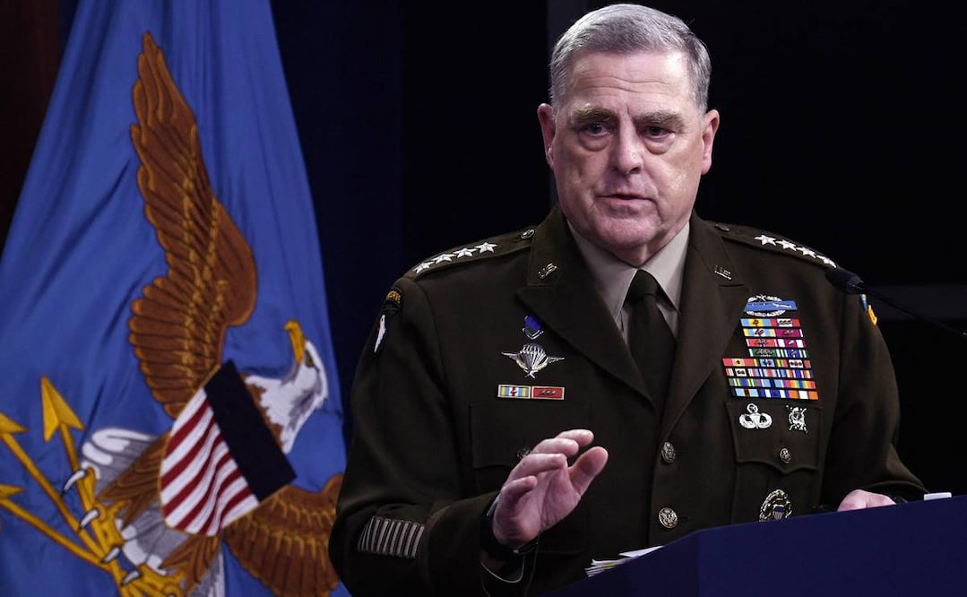 Mark Milley, jefe del Estado Mayor de la Defensa de Estados Unidos. Foto: AFP
