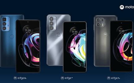 Anuncian 3 nuevos smartphones Moto Edge 20