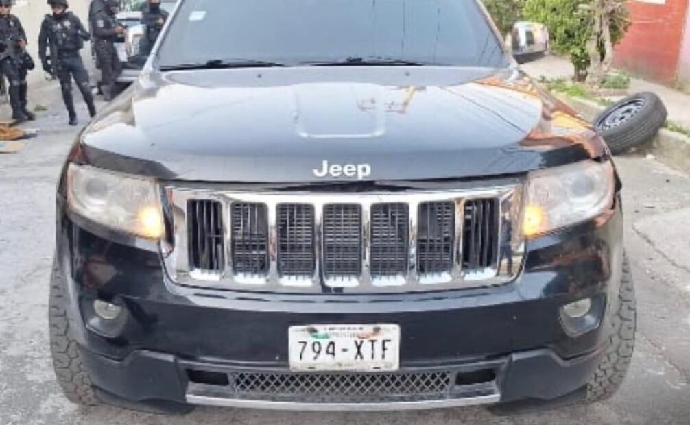 Detienen a tres personas en operativo en San Miguel Topilejo, 9 de febrero de 2025. Foto: Especial