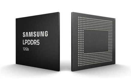Samsung empieza a producir su chip de memoria RAM LPDDR5 de 12 GB