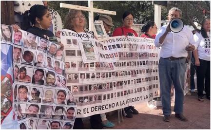 Familiares de personas desaparecidas en México se manifiestan en Chihuahua; exigen que autoridades cumplan con su responsabilidad