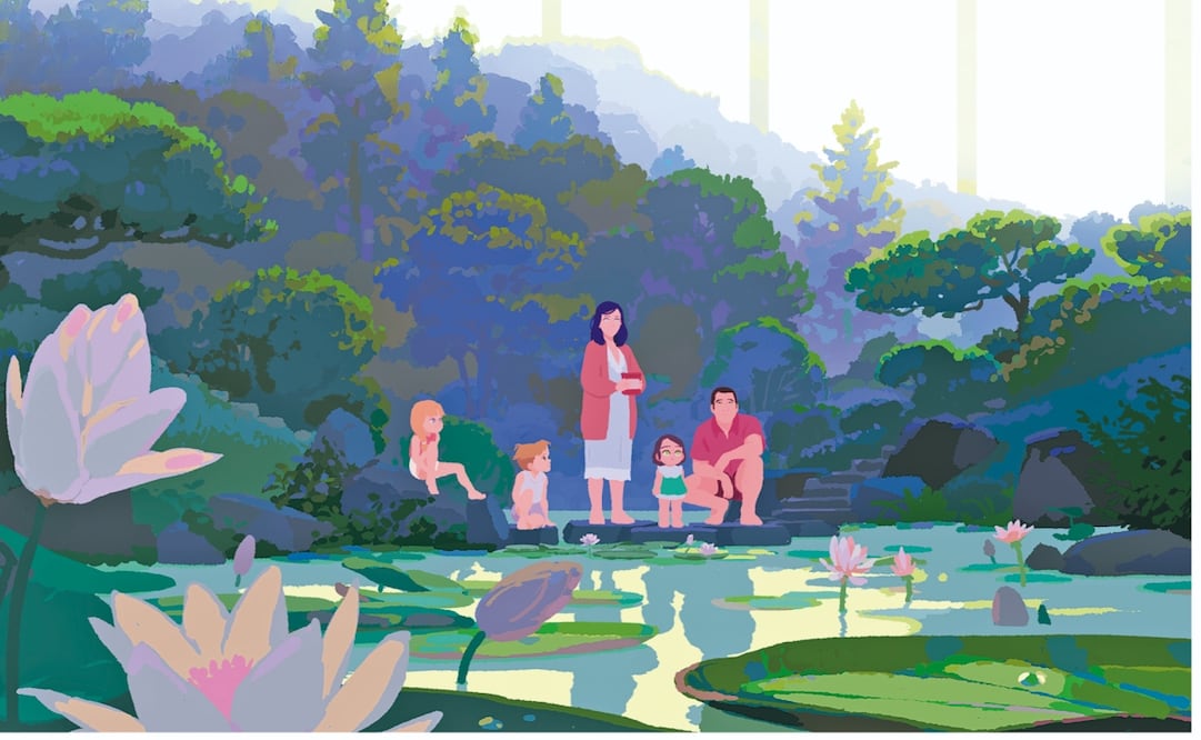 El filme Amélie presenta animación digital en 2D con estética europea y japonesa. Foto: Cine Caníbal