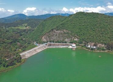 Nivel del Cutzamala sube; garantizan abasto en 2026