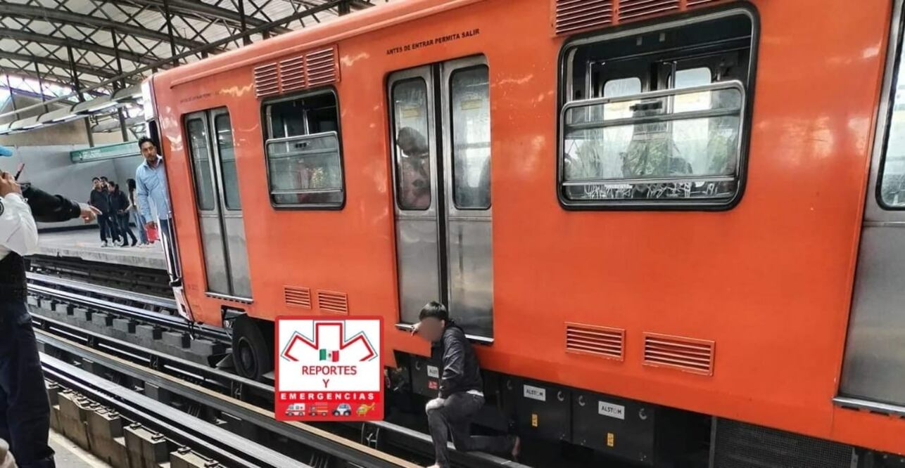 La Línea B del Metro cortó la energía eléctrica por 9 minutos luego de que una persona se arrojó a las vías en la estación San Lázaro. (Foto: especial)