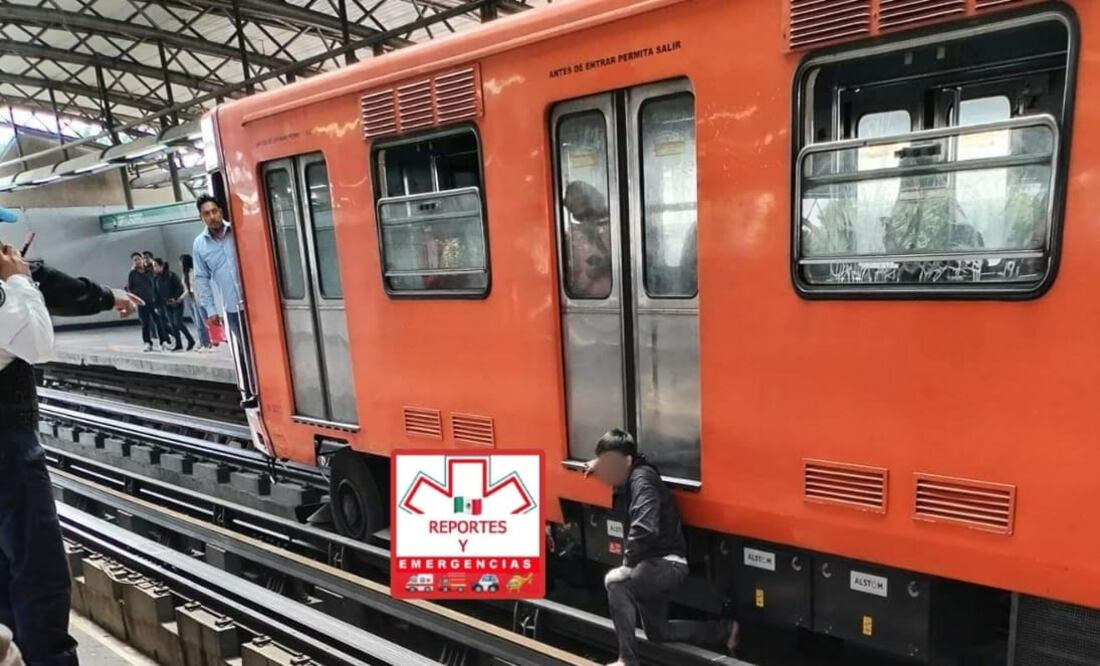 La Línea B del Metro cortó la energía eléctrica por 9 minutos luego de que una persona se arrojó a las vías en la estación San Lázaro. (Foto: especial)