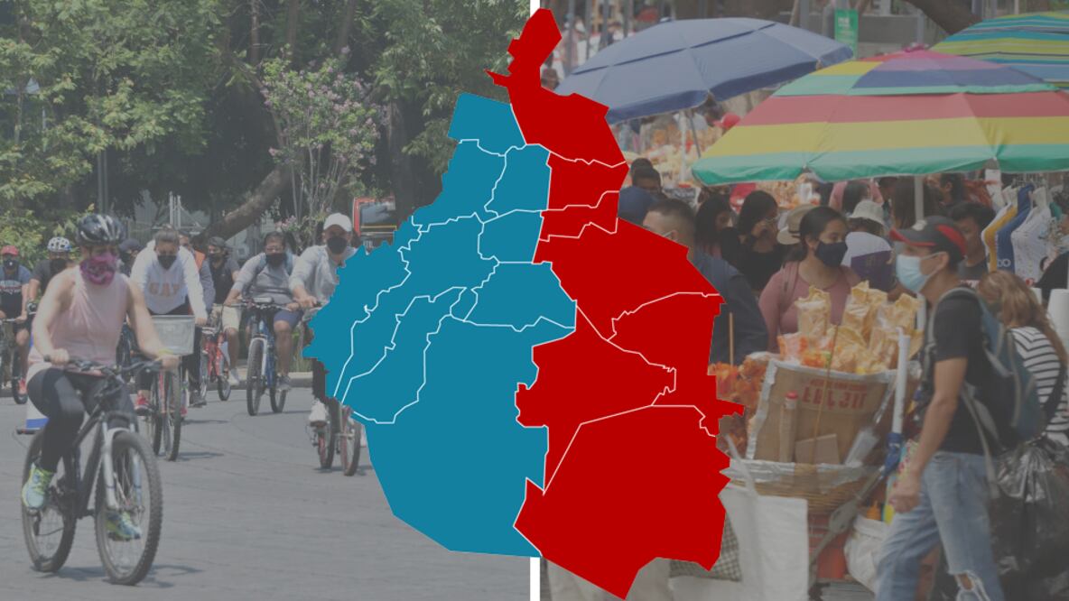 "El muro de Berlín en CDMX": cómo la desigualdad que divide la capital del país quedó expuesta en los últimos comicios 