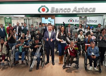 Banco Azteca entrega 50 sillas de ruedas como parte de su iniciativa “Apoyar Nos Toca” en conjunto con el programa “A Quien Corresponda”