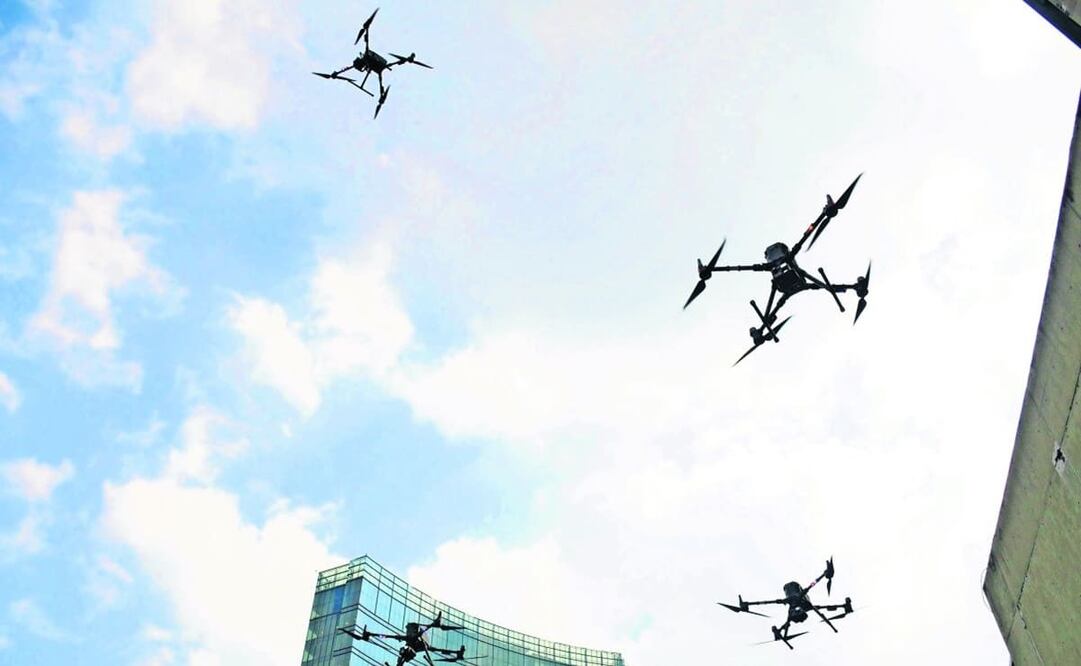 Avala Senado que Sedena informe sobre drones de EU en espacio aéreo mexicano. Foto: Archivo/EL UNIVERSAL