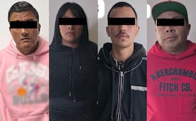Detienen a cuatro tras reporte de posible despojo en la alcaldía Tláhuac; aseguran dos celulares y una maceta metálica