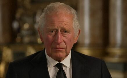 Carlos III pronuncia su primer discurso como rey tras la muerte de la reina Isabel II