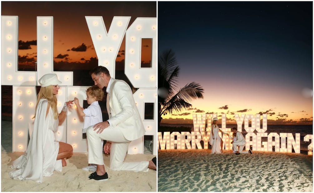 Paris Hilton y Carter Reum renovarán sus votos matrimoniales. 
Fotos: Instagram parishilton