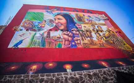 Develan mural en honor a Gisela Gaytán, candidata morenista asesinada en Celaya; fue atacada en su primer día de campaña en 2024