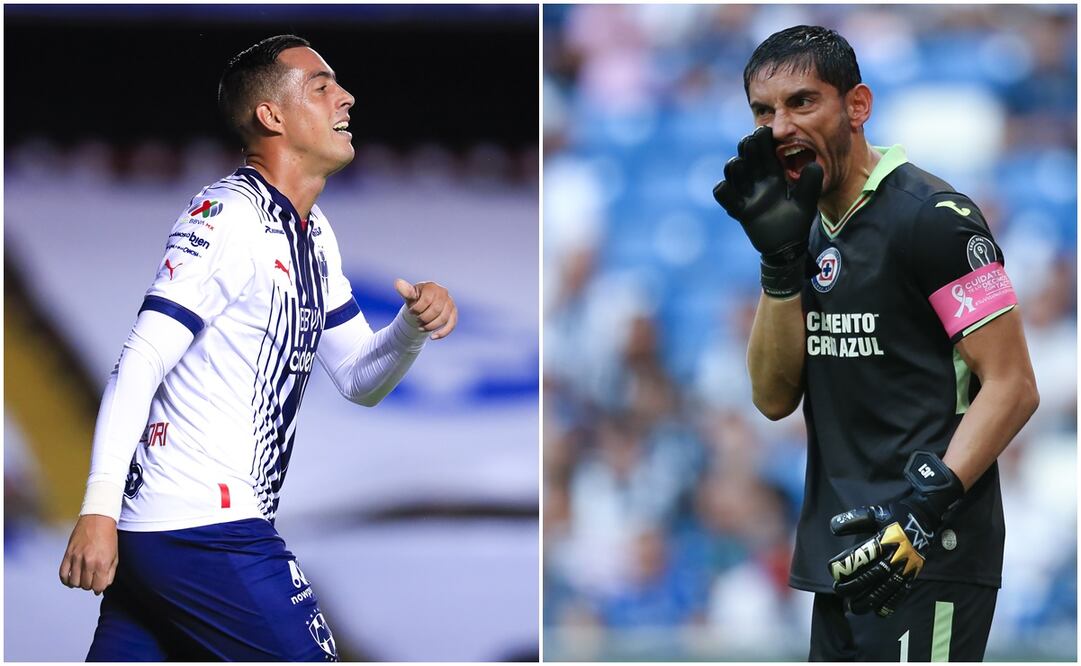 Rogelio Funes Mori y José de Jesús Corona, las figuras de sus equipos. FOTO: ESPECIAL