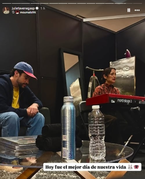 Julieta Venegas califica como el mejor día de su vida cantar con Bad Bunny.