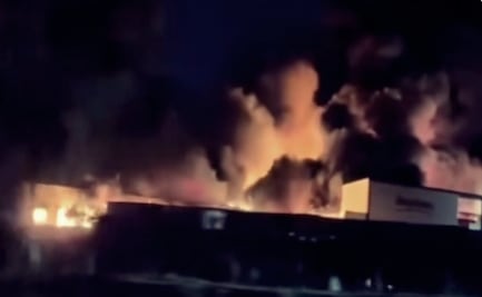 Se incendia planta de Bachoco en Jalisco; fuego es controlado y deja tres lesionados