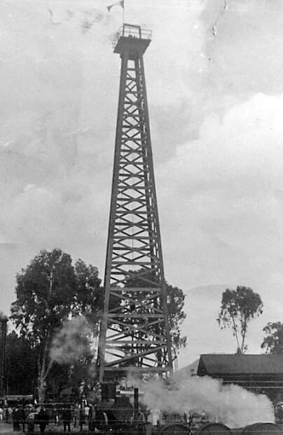 La colonia que tuvo alguna vez un “géiser” y un pozo petrolero