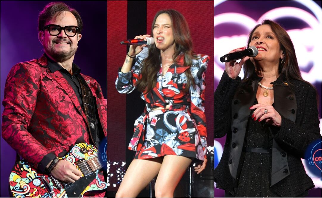 El concierto "Con todo amor" se llevó a cabo anoche en el Auditorio Nacional.
Fotos: Instagram