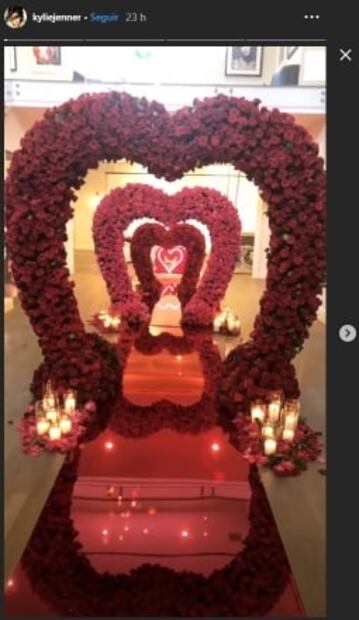 El regalo de San Valentín que Travis Scott le dio a Kylie Jenner