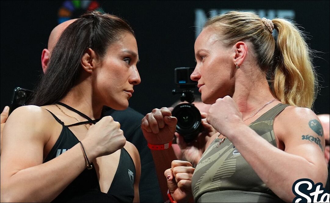 Alexa Grasso y los otros siete peleadores mexicanos cumplieron con el pesaje para la Noche UFC / FOTO: @ufc