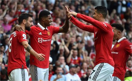 Manchester United goleó al Arsenal y es quinto de la Premier League