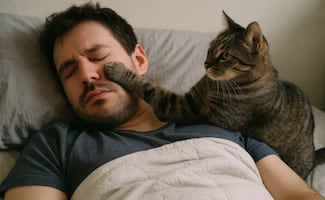 ¿Tu gato no te deja dormir?; esto revela la UNAM sobre su comportamiento