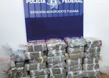 PF asegura 10 mdd en aeropuerto de Baja California