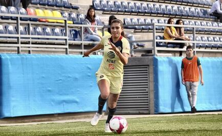 Alondra González, una de las consentidas de la afición americanista