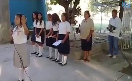 Niña que declamó con frases de AMLO tiene esperanzas que México cambie