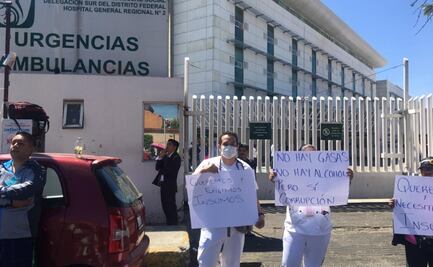 Personal de clínica 32 del IMSS exige insumos para atender a enfermos de coronavirus