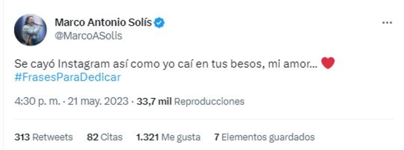 Caída instagram meme