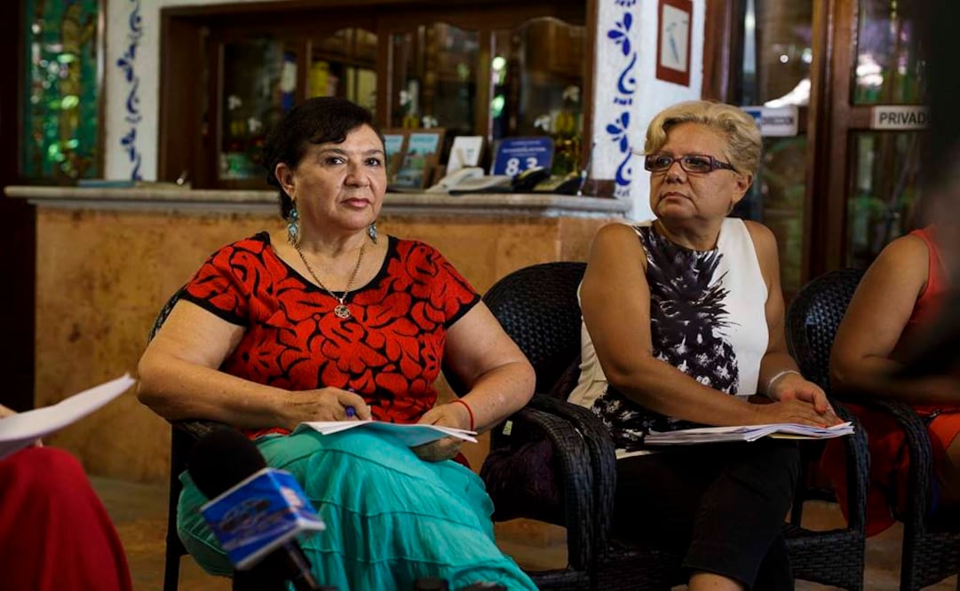Aracely Domínguez (izquierda), presidenta del Grupo Ecologista del Mayab (GEma), que forma parte del movimiento "Salvemos al Manglar de Tajamar". (Foto: Especial)